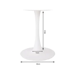 KARE Design Pied De Table Schickeria Blanc ^ Table