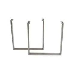 KARE Design Pieds De Table Tavola Acier Set De 2 ^ Table