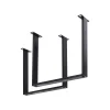 KARE Design Pieds De Table Tavola Noirs Set De 2 ^ Table