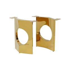 KARE Design Pieds De Table Tavola Oho Dorés Set De 2 ^ Table