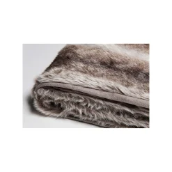 KARE Design Plaid Rayures 140x200cm Marron ^ Coussin & Plaid