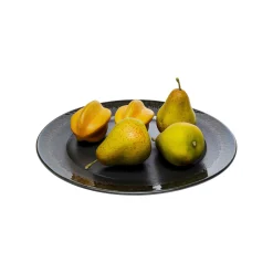KARE Design Plat Kassandra Noir 32cm ^ Vaisselle