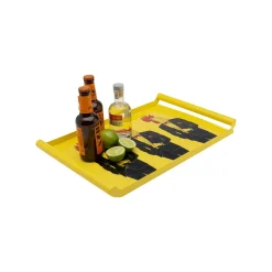 KARE Design Plateau Ego Jaune Coq Costume ^ Vaisselle