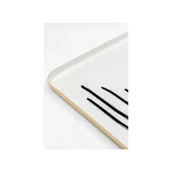 KARE Design Plateau Macchie Noir Et Blanc ^ Vaisselle