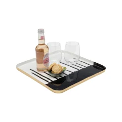 KARE Design Plateau Macchie Noir Et Blanc ^ Vaisselle