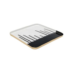 KARE Design Plateau Macchie Noir Et Blanc ^ Vaisselle