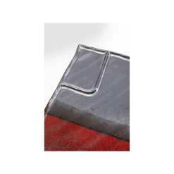 KARE Design Plats Ari Rouges Et Gris Set De 3 ^ Vaisselle