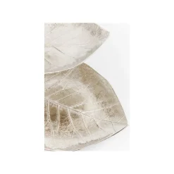 KARE Design Porte-bijoux Feuilles Argentées 45cm ^ Déco