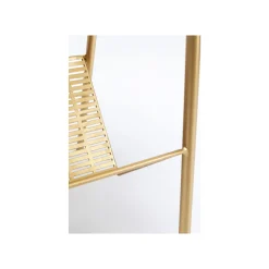 KARE Design Porte-magazines Doré 53cm ^ Table D'Appoint & De Chevet