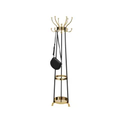 KARE Design Portemanteau Luna Noir Et Doré ^ Portemanteau