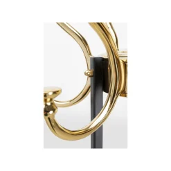 KARE Design Portemanteau Luna Noir Et Doré ^ Portemanteau
