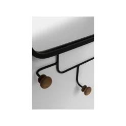 KARE Design Portemanteau Miroir Gina 65x50cm ^ Portemanteau|Miroir