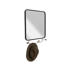 KARE Design Portemanteau Miroir Gina 65x50cm ^ Portemanteau|Miroir