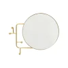 KARE Design Portemanteau Miroir Tristan 65cm Doré ^ Portemanteau|Miroir
