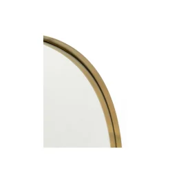 KARE Design Portemanteau Miroir Tristan 65cm Doré ^ Portemanteau|Miroir