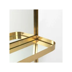 KARE Design Portemanteau Miroir Tristan 150x76cm Doré ^ Portemanteau|Miroir
