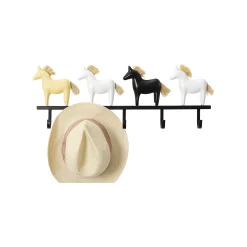 KARE Design Portemanteau Mural Chevaux 63cm ^ Portemanteau