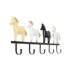 KARE Design Portemanteau Mural Chevaux 63cm ^ Portemanteau