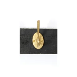 KARE Design Portemanteau Mural Classico 60cm Noir Et Doré ^ Portemanteau
