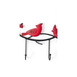 KARE Design Portemanteau Mural Oiseaux Rouges 72cm ^ Portemanteau
