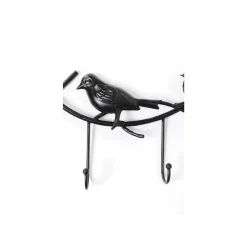 KARE Design Portemanteau Mural Oiseaux Noirs 71cm ^ Portemanteau