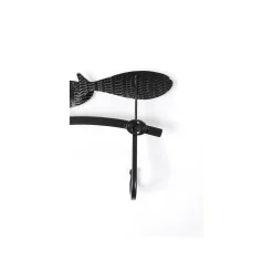 KARE Design Portemanteau Mural Poissons Noirs Et Blancs 62cm ^ Portemanteau