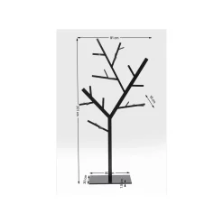 KARE Design Portemanteau Technical Tree 201cm Noir ^ Portemanteau