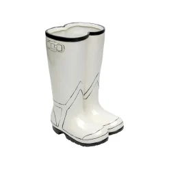 KARE Design Porte-parapluies Bottes Blanches ^ Porteparapluies