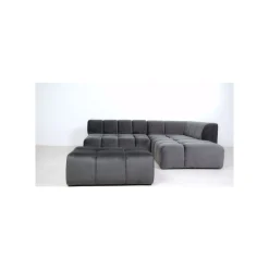 KARE Design Pouf Belami Gris ^ Tabouret & Pouf