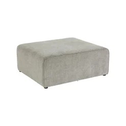 KARE Design Pouf Canapé Infinity Gris ^ Tabouret & Pouf