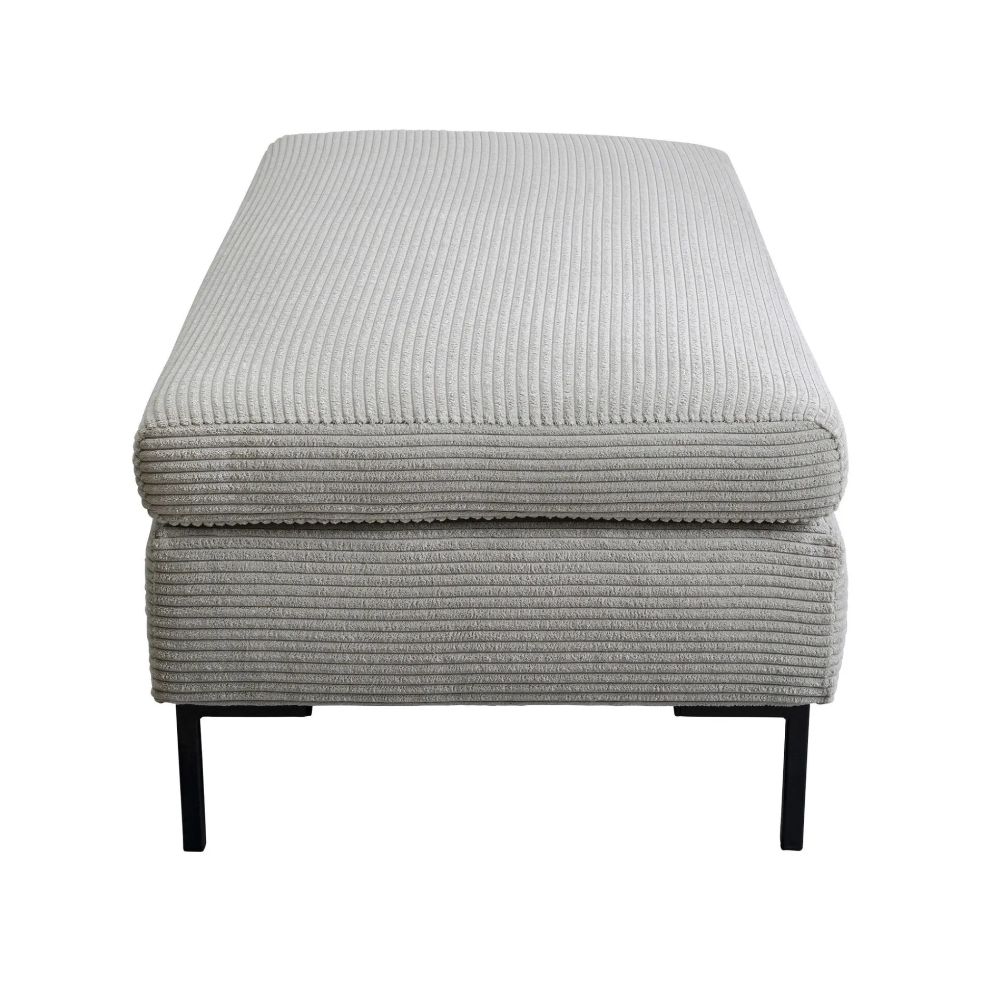 KARE Design Pouf Gianna Cord Gris ^ Tabouret & Pouf