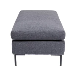 KARE Design Pouf Gianna Gris Foncé ^ Tabouret & Pouf
