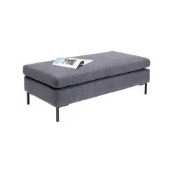 KARE Design Pouf Gianna Gris Foncé ^ Tabouret & Pouf