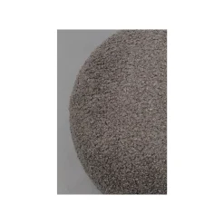 KARE Design Pouf Pebble Boucle 81cm Gris ^ Tabouret & Pouf