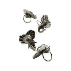 KARE Design Ronds De Serviette éléphant Set De 4 ^ Vaisselle