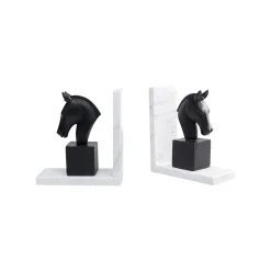 KARE Design Serre-livres Cavaliers Set De 2 ^ Serrelivres