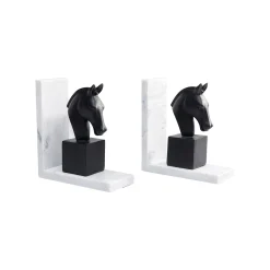 KARE Design Serre-livres Cavaliers Set De 2 ^ Serrelivres