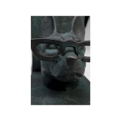 KARE Design Serre-livres Chiens Lunettes Set De 2 ^ Serrelivres