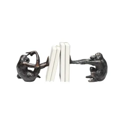 KARE Design Serre-livres Singes Set De 2 ^ Serrelivres