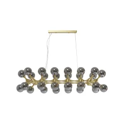 KARE Design Suspension Atomic Balls 28 Dorée ^ Lustre & Suspension