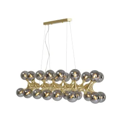 KARE Design Suspension Atomic Balls 28 Dorée ^ Lustre & Suspension