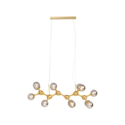 KARE Design Suspension Atomic Balls 190cm Dorée ^ Lustre & Suspension