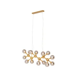 KARE Design Suspension Atomic Balls 190cm Dorée ^ Lustre & Suspension