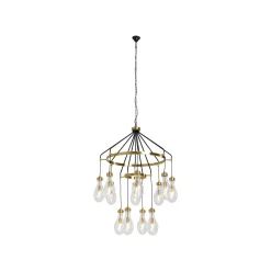 KARE Design Suspension Bell Highlight Dorée ^ Lustre & Suspension