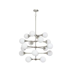 KARE Design Suspension Bulb Fiction 20 Globes Argentée ^ Lustre & Suspension