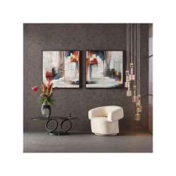 KARE Design Suspension Candy Bar Dorée 44cm ^ Lustre & Suspension