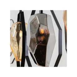 KARE Design Suspension Diamond Fever Noire 110cm ^ Lustre & Suspension