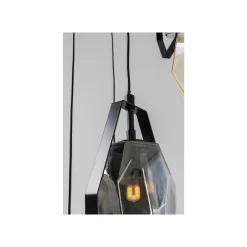 KARE Design Suspension Diamond Fever Noire 42cm ^ Lustre & Suspension
