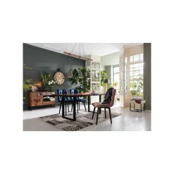 KARE Design Suspension Dining Concrete 3 Grise ^ Lustre & Suspension