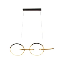 KARE Design Suspension Galaxy LED 155cm Noire ^ Lustre & Suspension